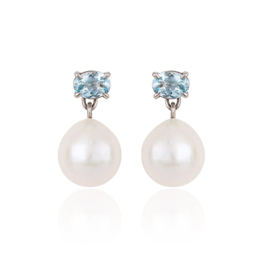 Aquamarine Taylor Earrings