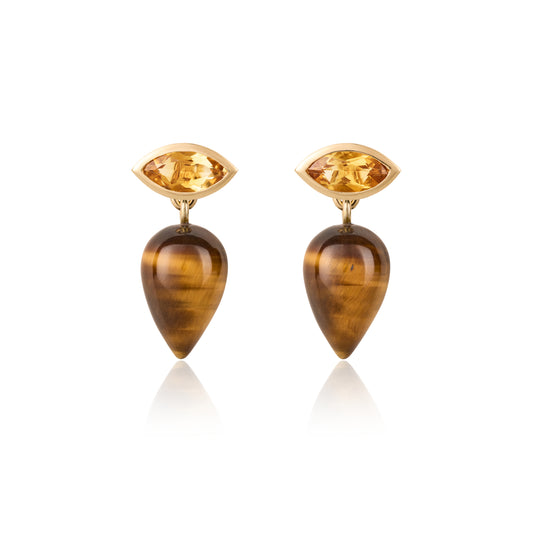 Golden Hour on the Mara Mara Earrings