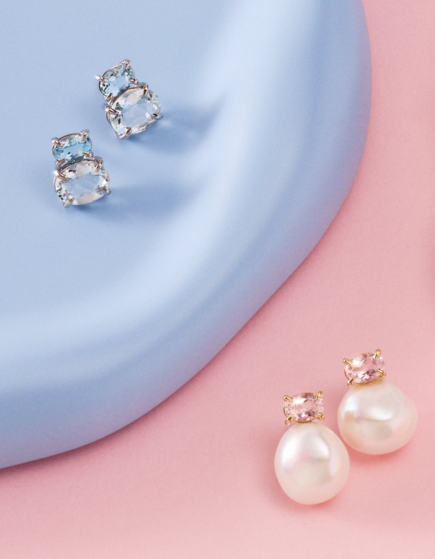 Aqua on Aqua Earrings