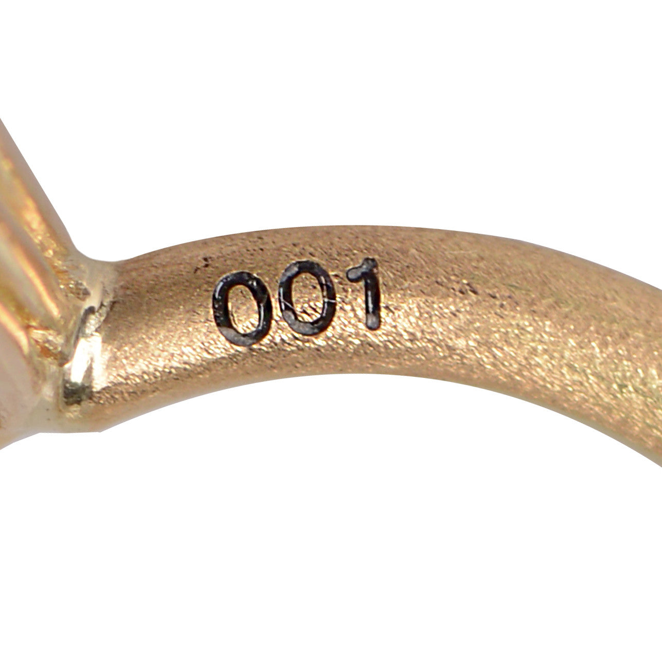 Lemon Citrine Duet Ring engraving by McFarlane Fine Jewellery