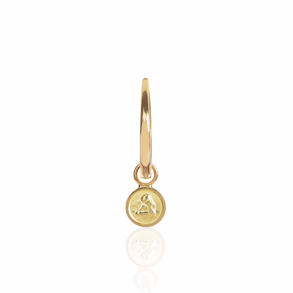 Angel Gold Closed Hoop by McFarlane Fine Jewellery