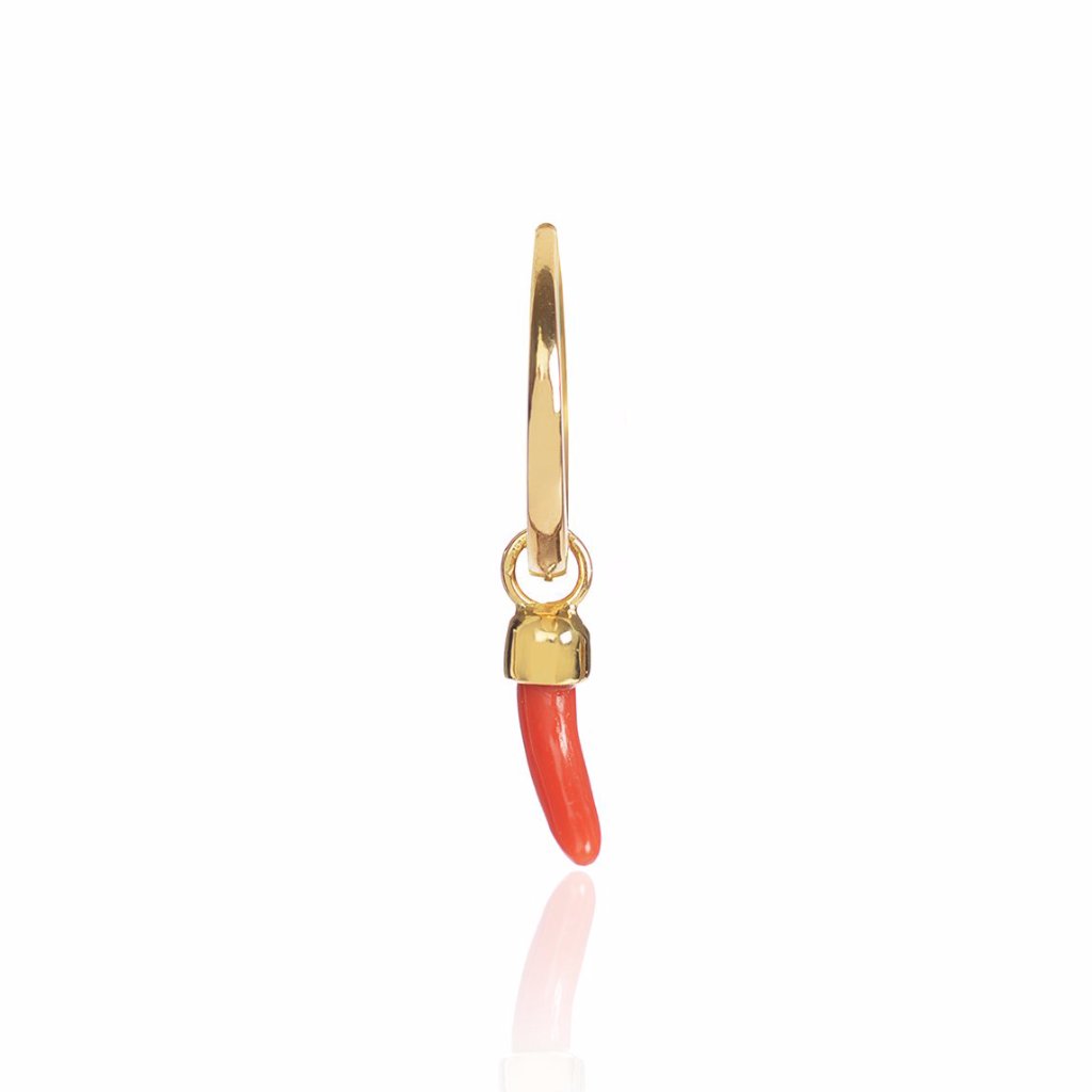 Little Chilli Gold Closed Hoop by McFarlane Fine Jewellery