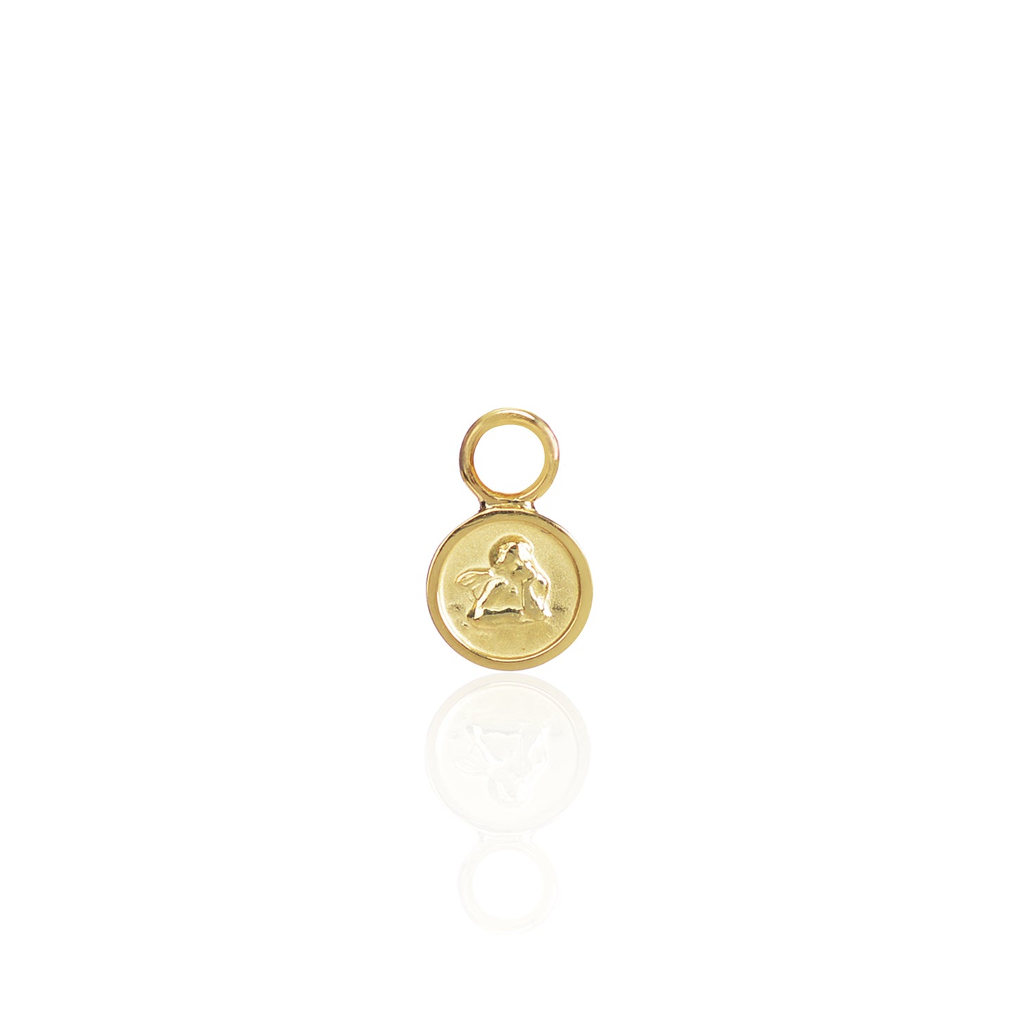 18ct yellow gold Angel Detachable Earring Pendant by McFarlane Fine Jewellery