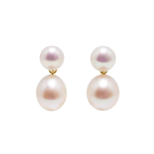 Pearl on Pearl Earrings by McFarlane Fine Jewellery