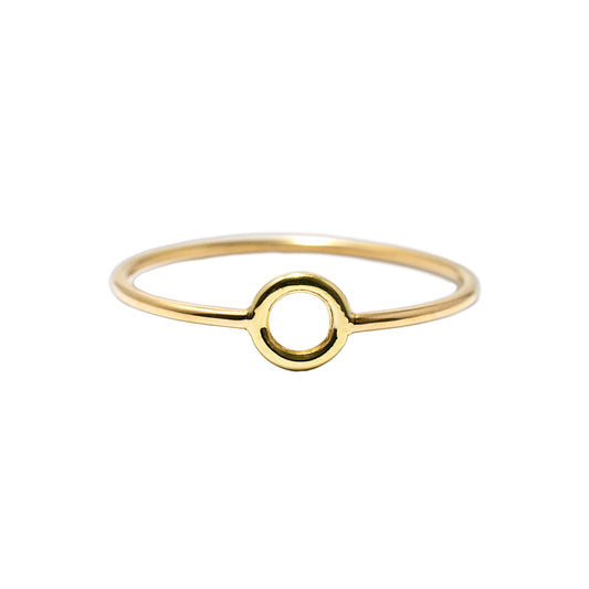 Pretty Little Circle Ring by McFarlane Fine Jewellery