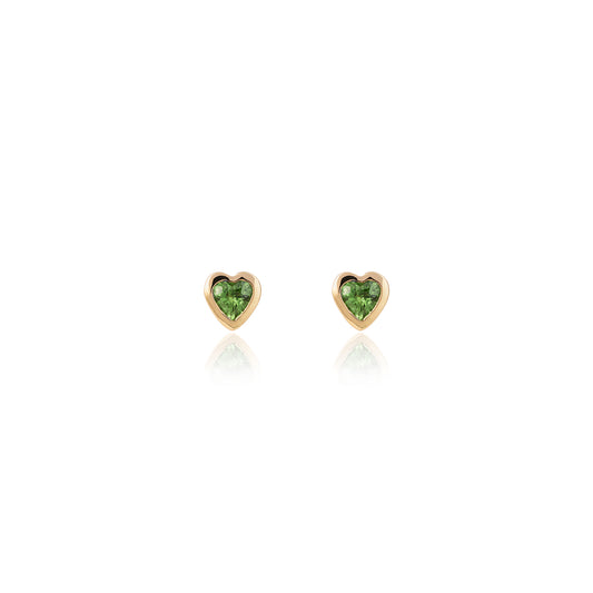 Grá Mini Heart Earrings