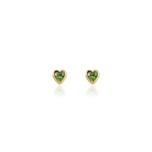 Grá Mini Heart Earrings