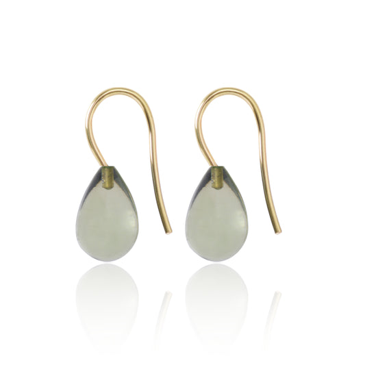 Prasiolite Earrings Medium