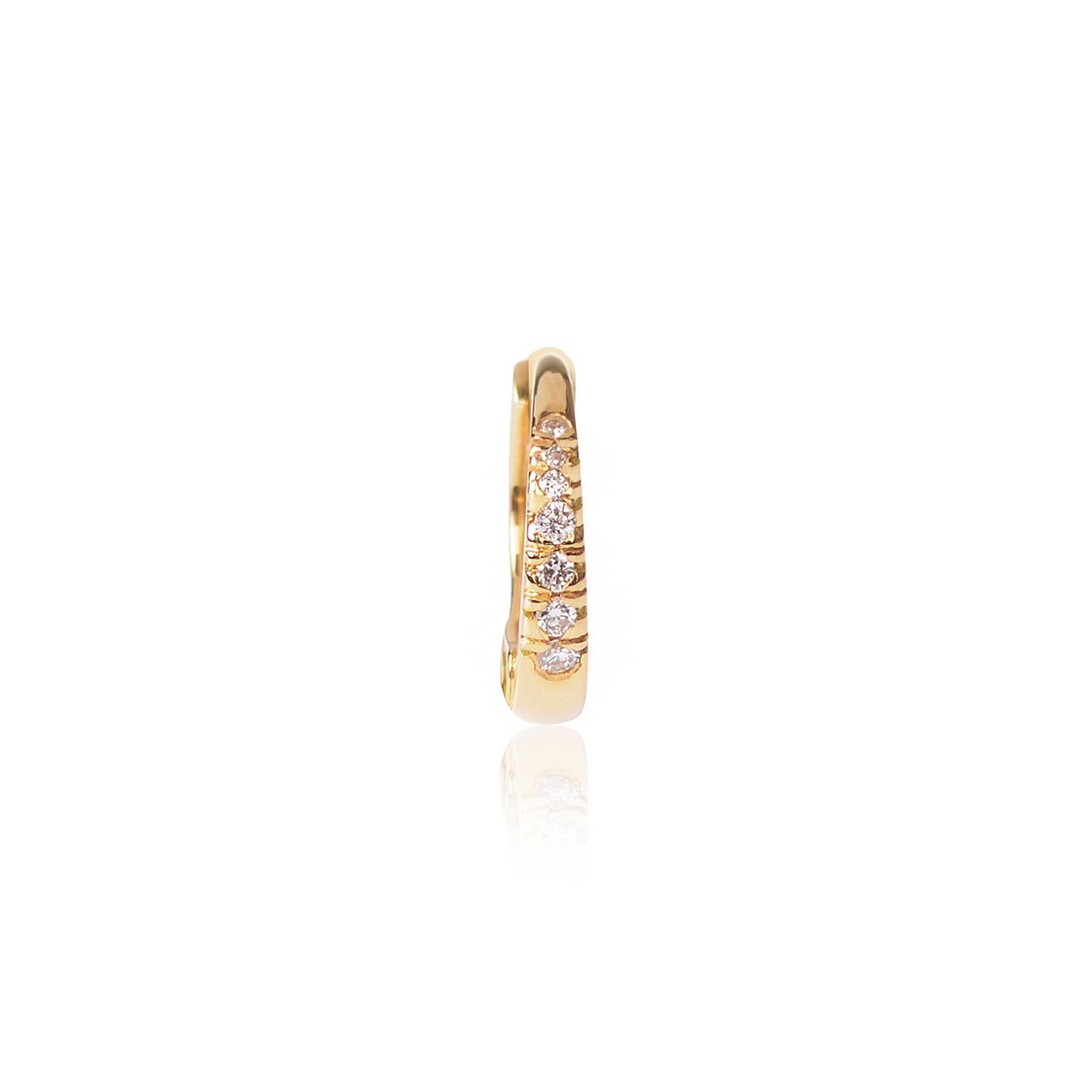 18ct yellow gold Diamond Huggy by McFarlane Fine Jewellery