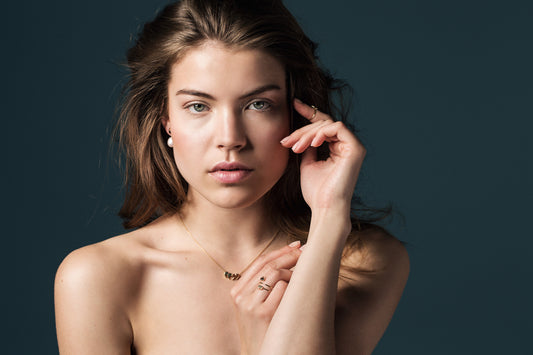 As worn by Polina our 18ct yellow gold Quote Un-Quote Spiral Ring by McFarlane Fine Jewellery