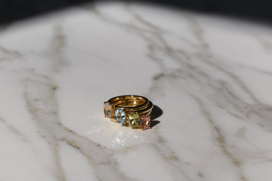 Jewellery Box Favourites: Dainty Gemstone Rings
