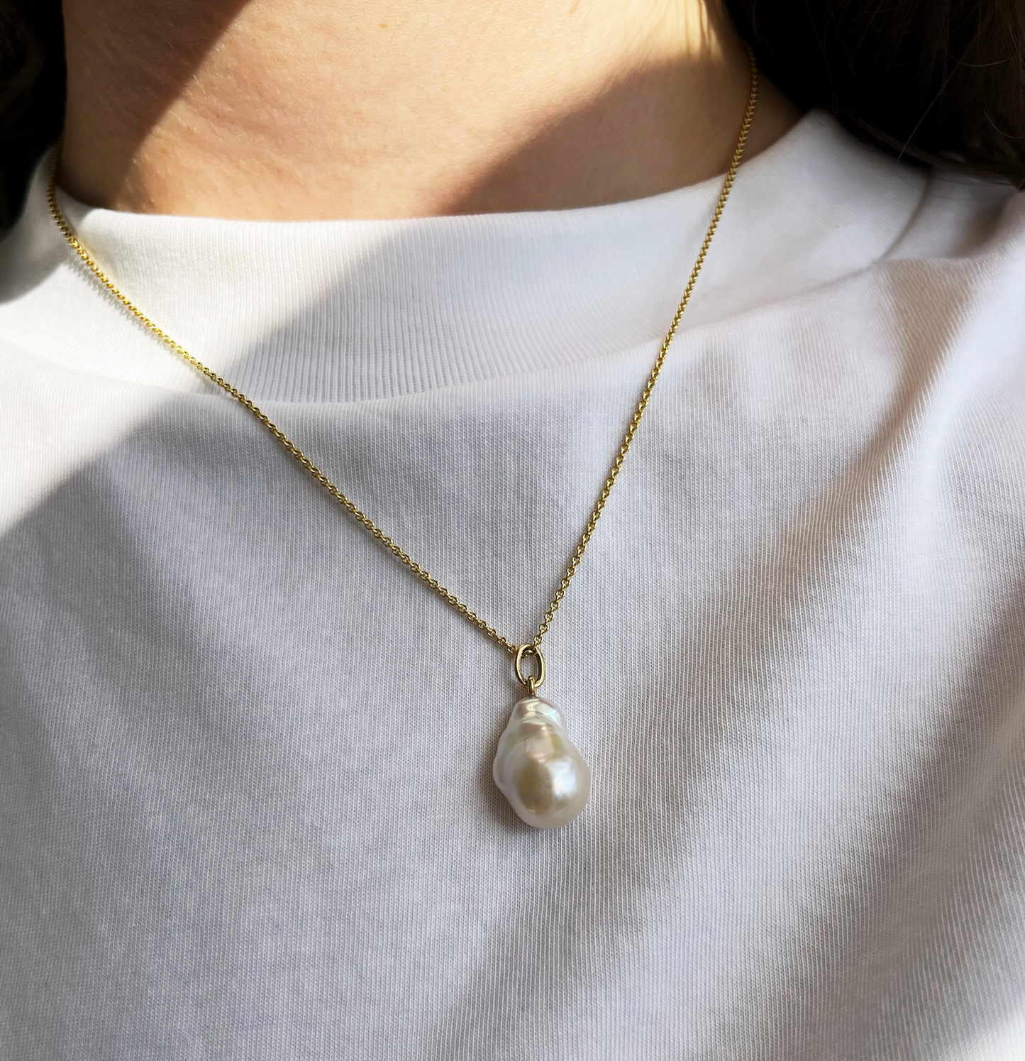 Baroque Pearl Necklace