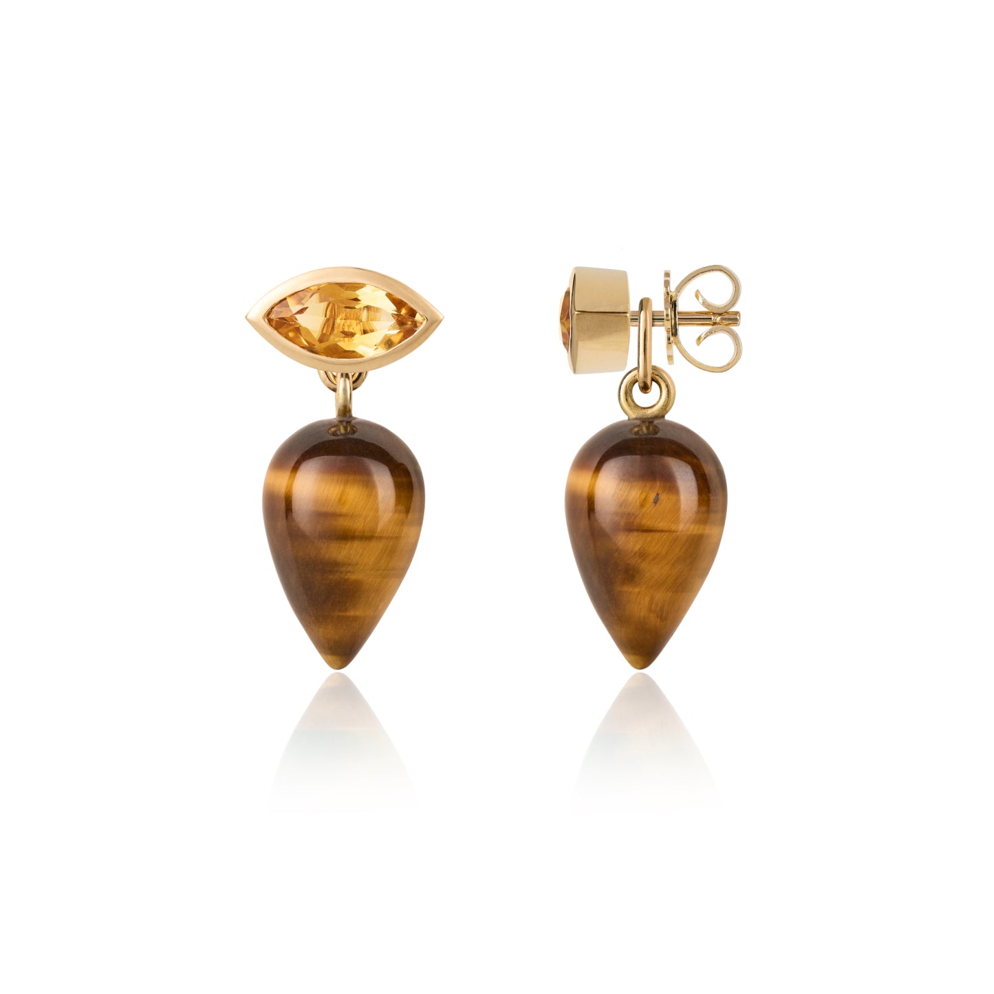 Golden Hour on the Mara Mara Earrings