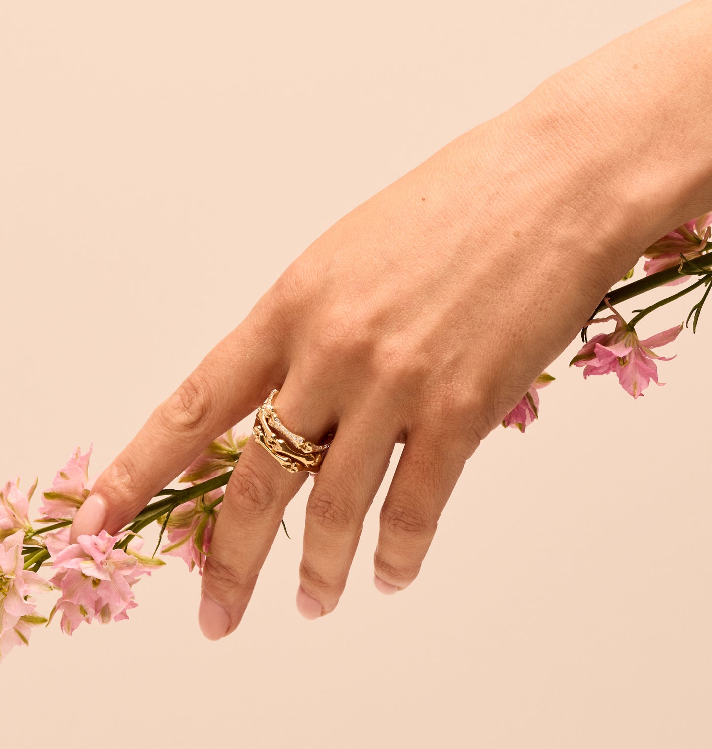 Gold Little Phalanx Ring