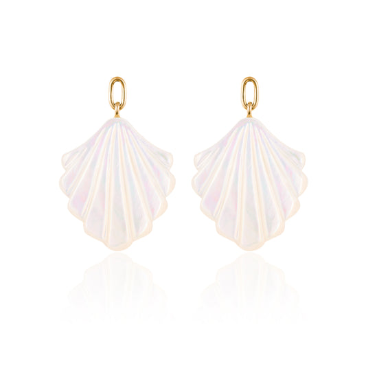 Yellow Gold Muse Earring Pendants