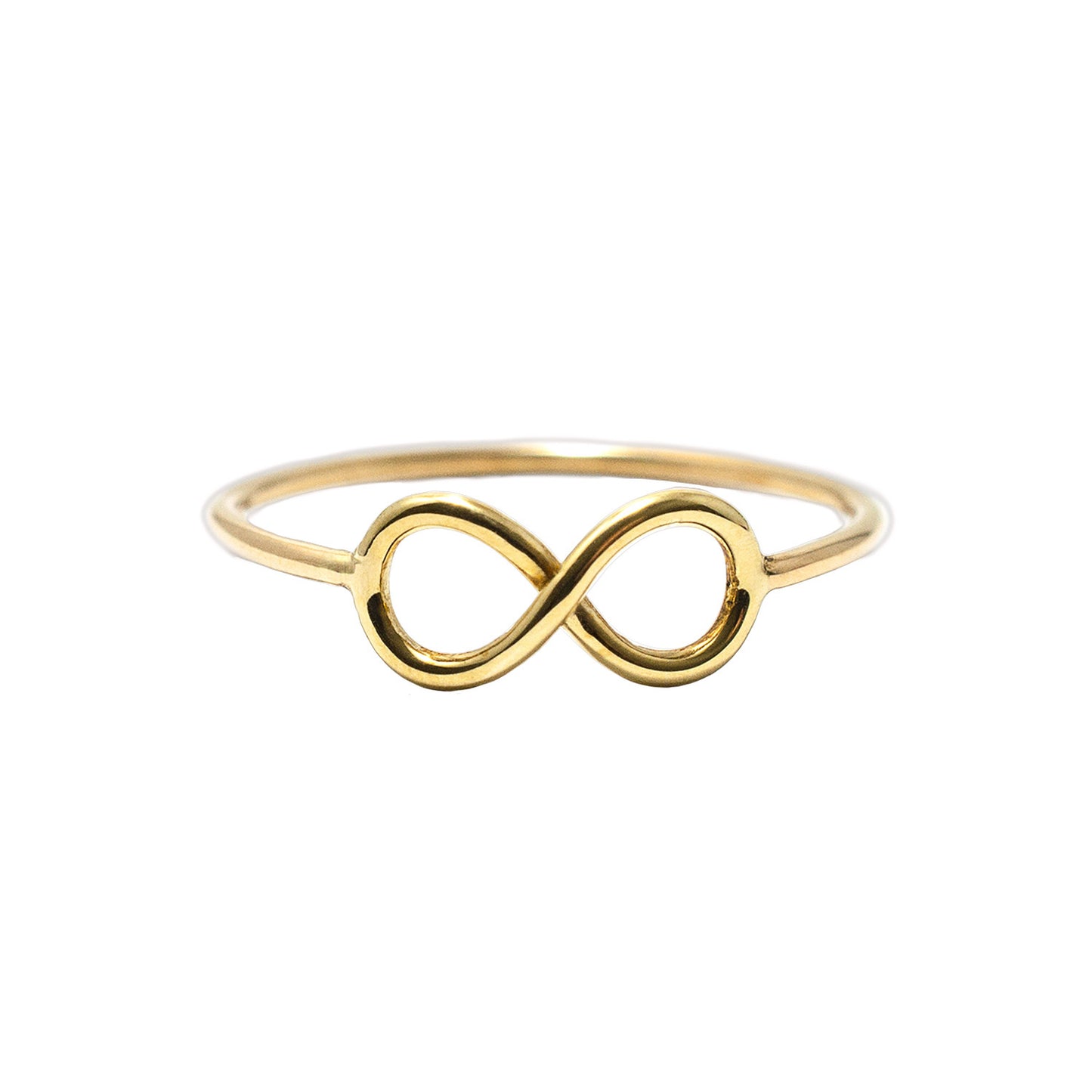 18ct yellow gold To Infinity Ring by McFarlane Fine Jewellery