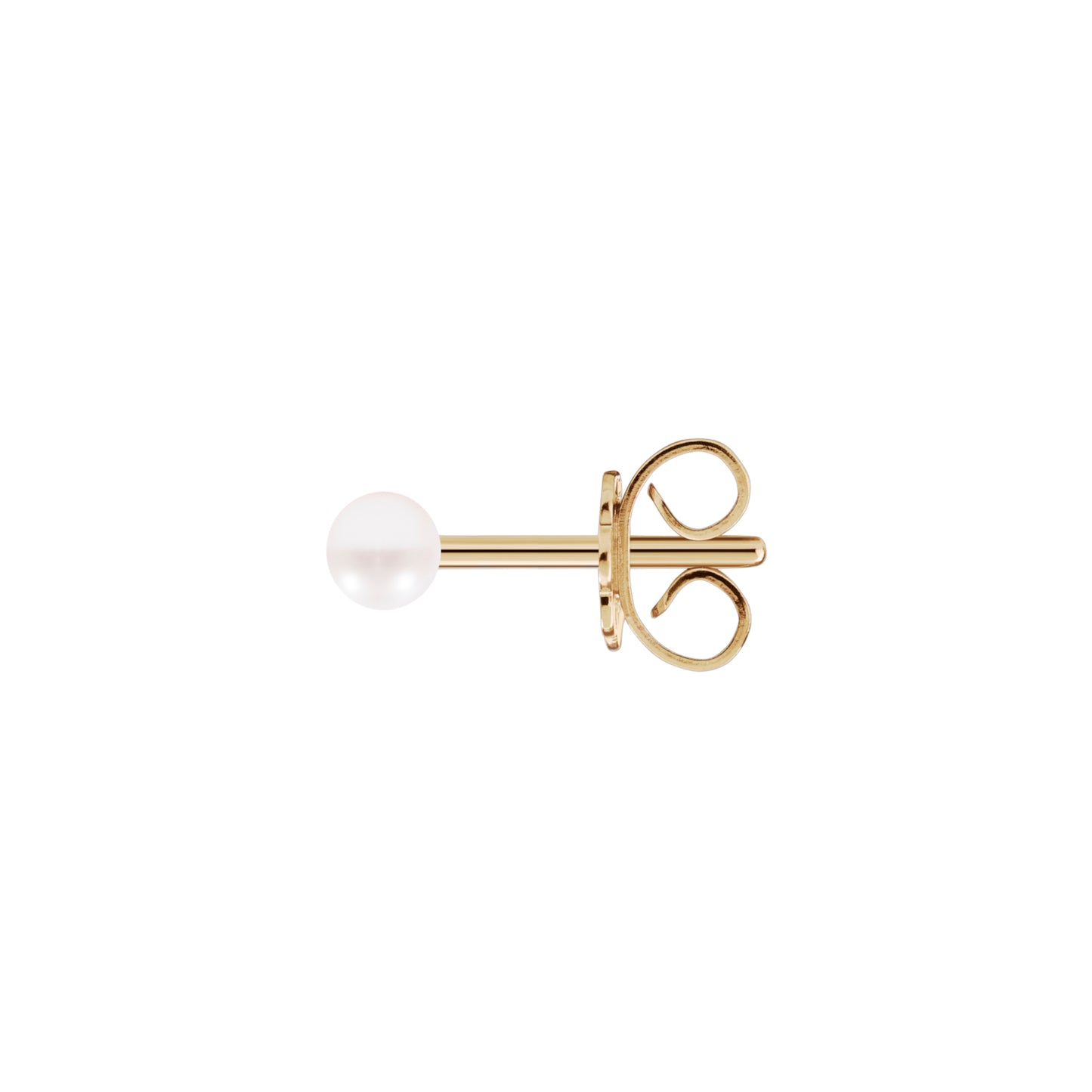 Micro Pearl Stud by McFarlane Fine Jewellery