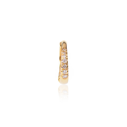 18ct yellow gold Diamond Huggy by McFarlane Fine Jewellery